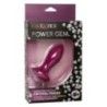 Plug anale con vibrazione viola small 9,5 cm Plug anale con vibrazione viola small 9,5 cm