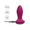Plug anale con vibrazione viola small 9,5 cm Plug anale con vibrazione viola small 9,5 cm