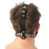 Imbracatura da viso BDSM con dildo e ball gag Imbracatura da viso BDSM con dildo e ball gag