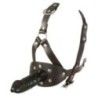 Imbracatura da viso BDSM con dildo e ball gag Imbracatura da viso BDSM con dildo e ball gag