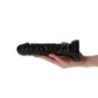 Dildo Realistico Conte nero 20,5 cm Dildo Realistico Conte nero 20,5 cm