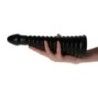 Plug anale piramide Tito nero 27 cm