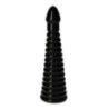 Plug anale piramide Tito nero 27 cm Plug anale piramide Tito nero 27 cm