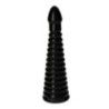 Plug anale piramide Tito nero 27 cm Plug anale piramide Tito nero 27 cm