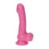 Dildo realistico Cupido fucsia 18,5 cm Dildo realistico Cupido fucsia 18,5 cm