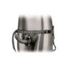 Imbracatura strapon con dildo grigio Imbracatura strapon con dildo grigio
