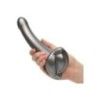 Imbracatura strapon con dildo grigio Imbracatura strapon con dildo grigio