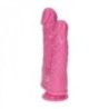 Dildo Doppio Relo fucsia 20,5 cm Dildo Doppio Relo fucsia 20,5 cm