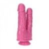Dildo Doppio Relo fucsia 20,5 cm Dildo Doppio Relo fucsia 20,5 cm