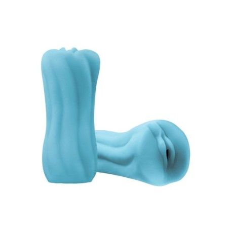 Masturbatore realistico Firefly Yoni blu