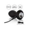 Plug anale con vibrazione nero medium Plug anale con vibrazione nero medium