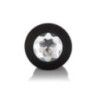 Plug anale con vibrazione nero medium Plug anale con vibrazione nero medium