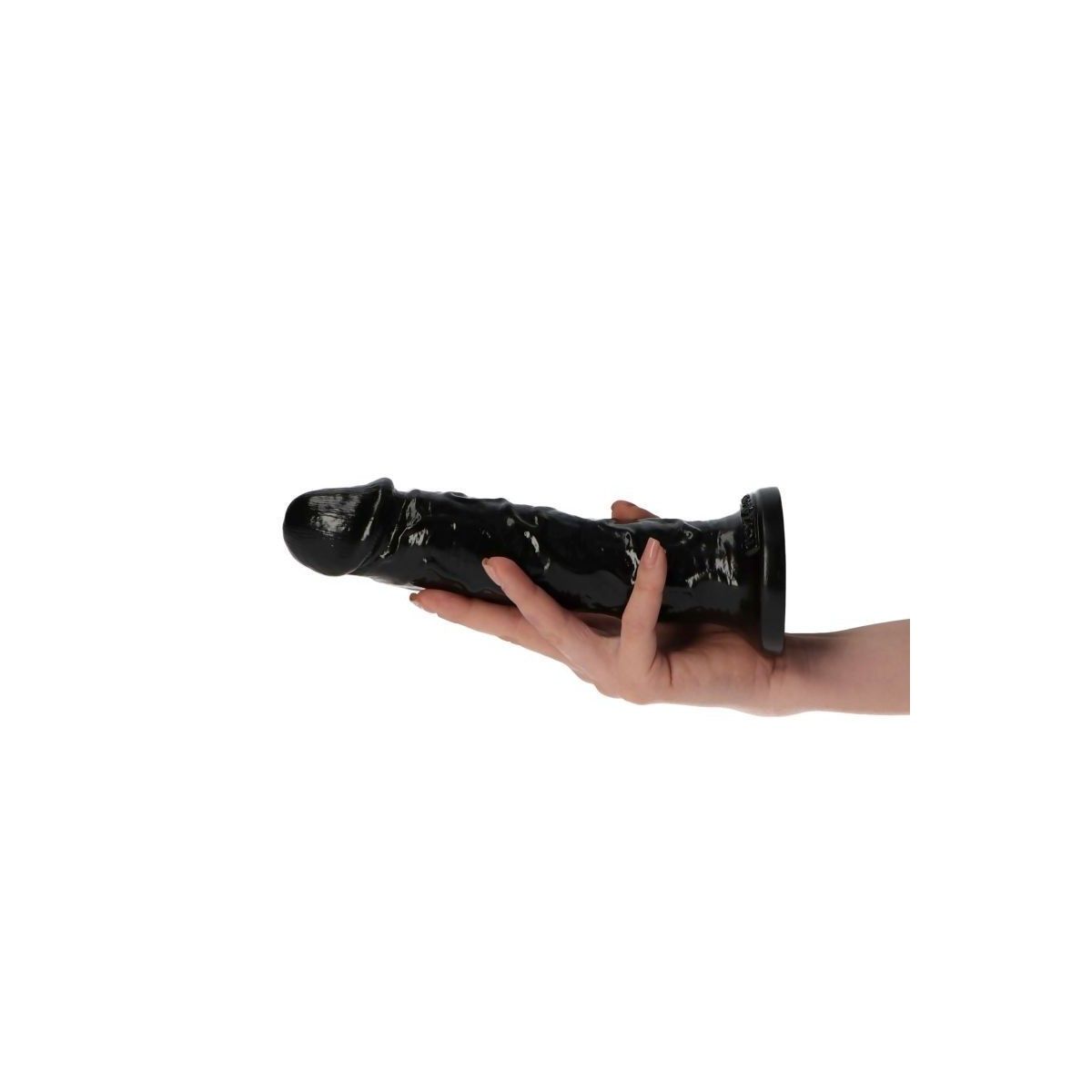 Fallo nero realistico Italian Cock 8'' Nero black