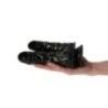 Dildo Doppio Cabe nero 17,5 cm Dildo Doppio Cabe nero 17,5 cm