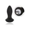 Plug anale con vibrazione nero small 9,5 cm Plug anale con vibrazione nero small 9,5 cm