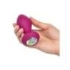 Plug anale vibrante viola medium Plug anale vibrante viola medium