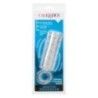 Guaina con anello pene e rilievi stimolanti Guaina con anello pene e rilievi stimolanti