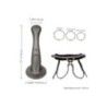 Imbracatura strapon con dildo per punto G Imbracatura strapon con dildo per punto G