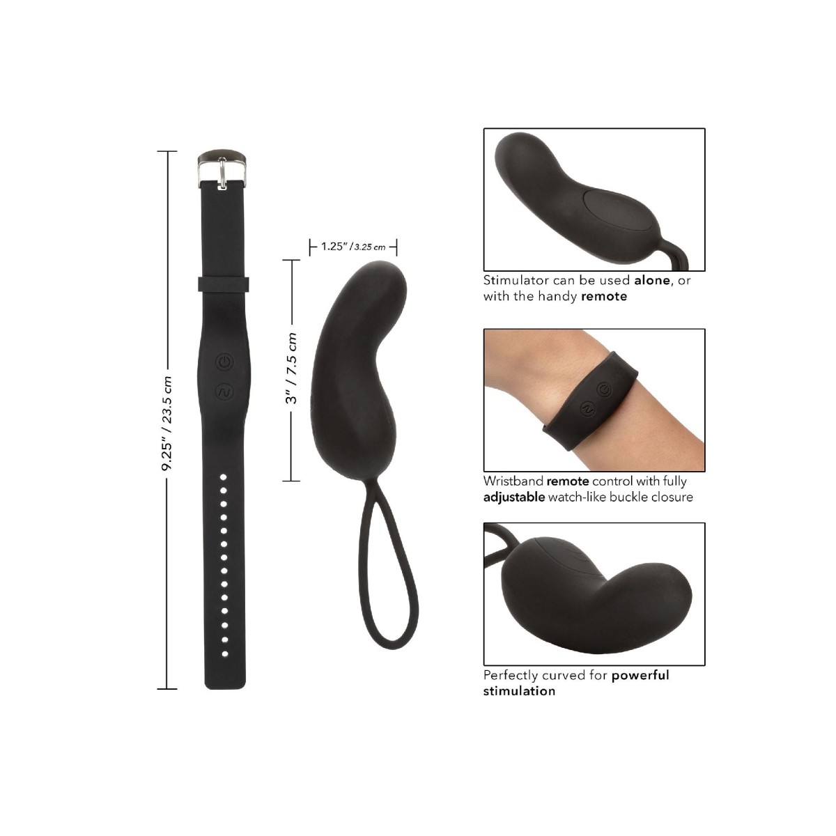 mini vibratore in silicone nero con telecomando ricaricabile vaginale per donna