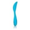 Vibratore vaginale in silicone azzurro Vibratore vaginale in silicone azzurro