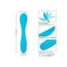 Vibratore vaginale in silicone azzurro Vibratore vaginale in silicone azzurro