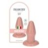 Plug anale con ventosa Evan chiaro 11,5 cm Plug anale con ventosa Evan chiaro 11,5 cm