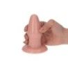 Plug anale con ventosa Evan chiaro 11,5 cm