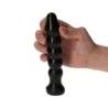 Plug anale Felice nero 13 cm