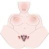 Pinze vagina e divaricatore in silicone nero Pinze vagina e divaricatore in silicone nero