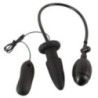 Butt plug vibrante gonfiabile telecomandato
