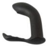 Stimolatore prostatico doppio nero 14 cm Stimolatore prostatico doppio nero 14 cm