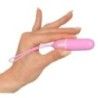 Stimolatore vaginale rosa con telecomando Stimolatore vaginale rosa con telecomando