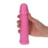 Dildo Realistico Goti fucsia 18 cm