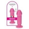 Dildo realistico Lapo fucsia 16,5 cm Dildo realistico Lapo fucsia 16,5 cm