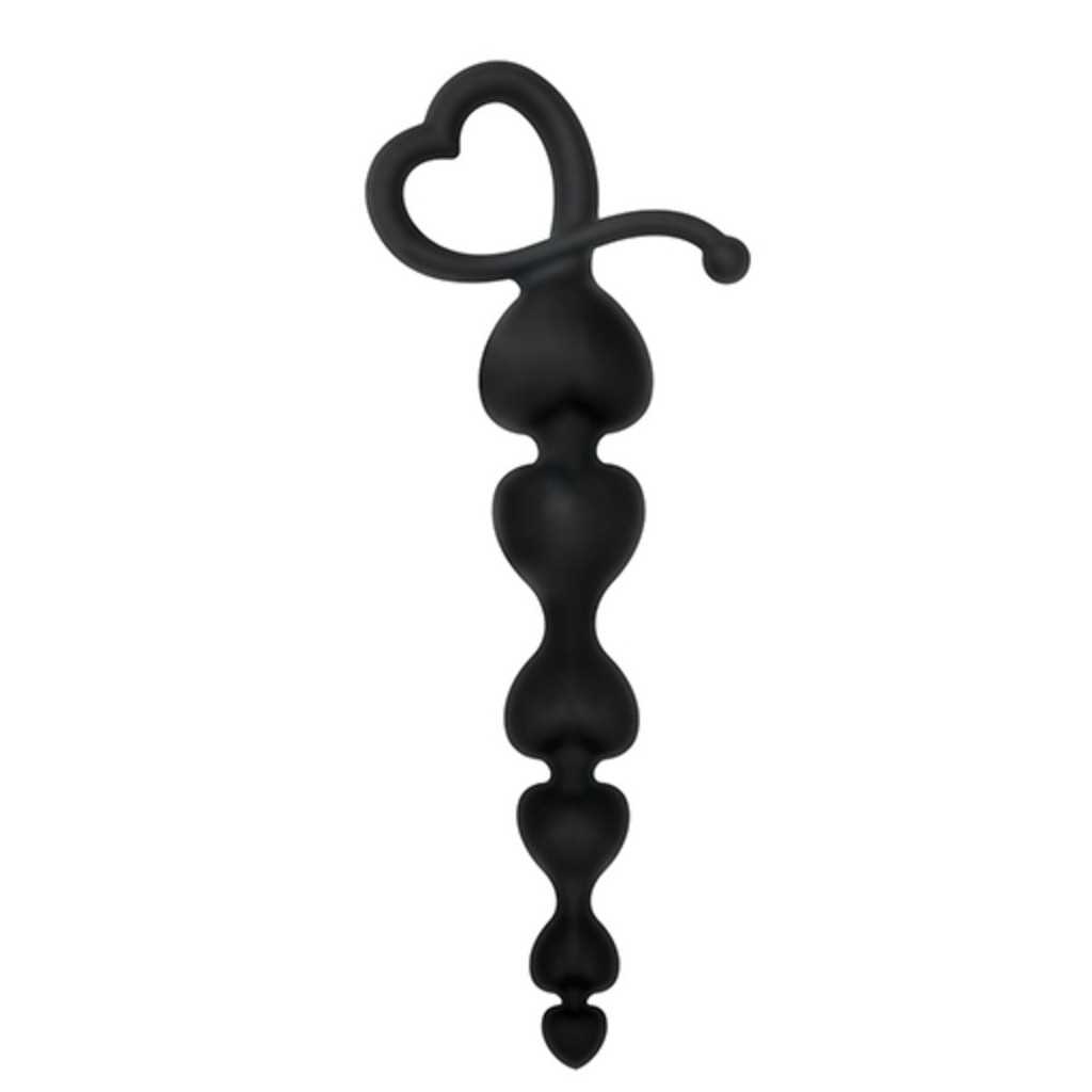 FALLO dildo anal ANALE HEARTY ANAL WAND SILICONE Black
