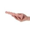 Plug anale Elio con sfere pelle chiara 14 cm Plug anale Elio con sfere pelle chiara 14 cm