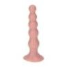 Plug anale Elio con sfere pelle chiara 14 cm Plug anale Elio con sfere pelle chiara 14 cm