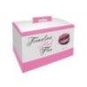 Collare BDSM vera pelle nero rosa Collare BDSM vera pelle nero rosa