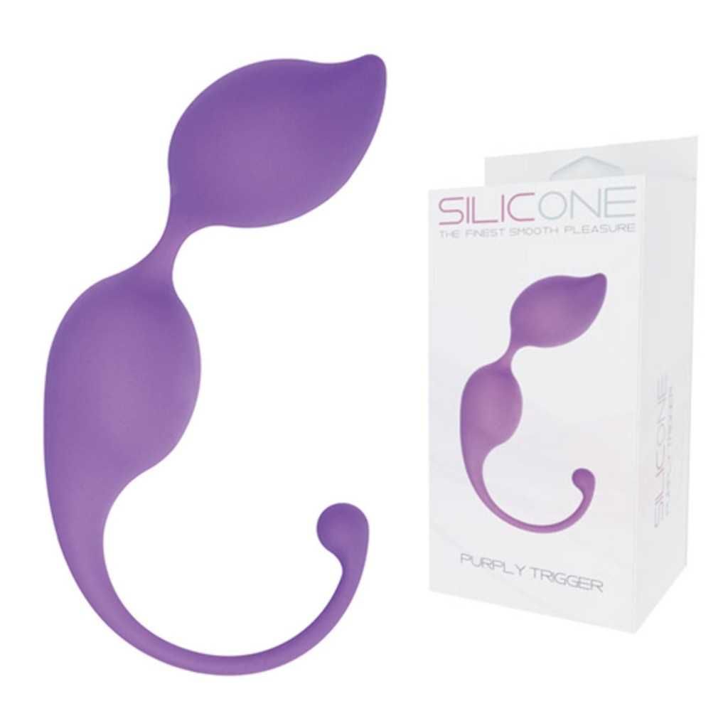 Acquista PALLINE TRIGGER SILICONE PURPLY su MyShopSecret