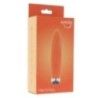 Mini vibratore Make Me Happy arancione 12 cm