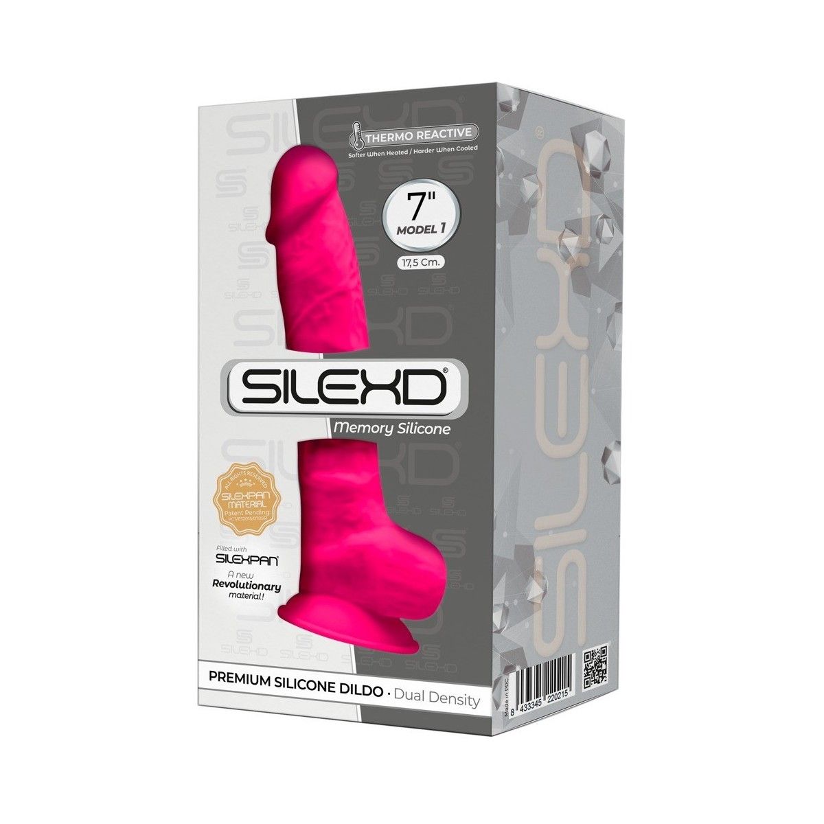 Dildo ultra realistico con testicoli Silexpan Dildo ultra realistico con testicoli Silexpan