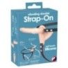 Imbracatura strapon dildo doppio vibrante Imbracatura strapon dildo doppio vibrante