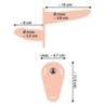 Imbracatura strapon dildo doppio vibrante Imbracatura strapon dildo doppio vibrante