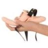 Imbracatura strapon dildo doppio vibrante Imbracatura strapon dildo doppio vibrante