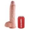 Dildo realistico ventosa 26 cm pelle chiara Dildo realistico ventosa 26 cm pelle chiara
