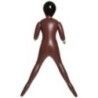 Bambola Gonfibile colore scuro African queen Bambola Gonfibile colore scuro African queen