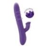 Vibratore rabbit spinta e rotazione