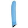 Vibratore classico smile silicone azzurro Vibratore classico smile silicone azzurro