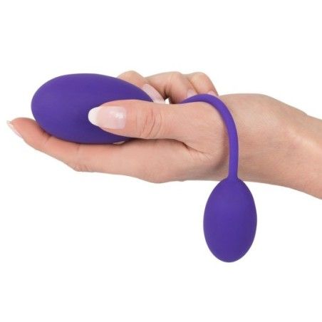 Palline vaginali anali viola con peso