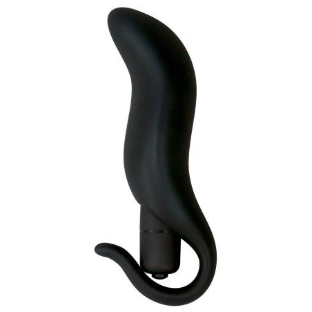 Butt Plug con vibrazione 13 cm Black Velvet